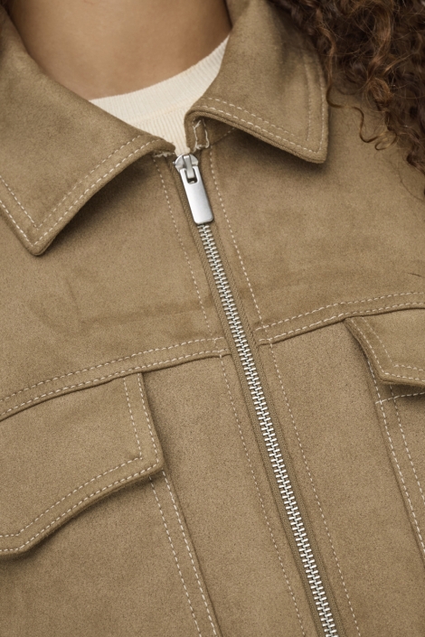 Only camel dames jas | Close up
