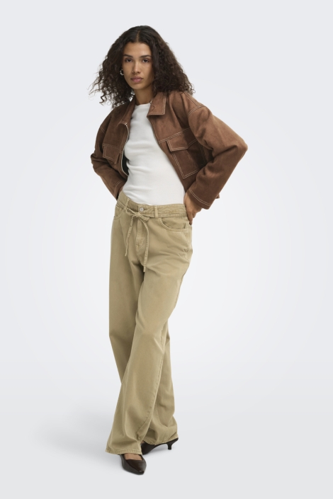 Only bruine dames jas | Model
