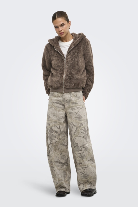 Only camel dames vest | Model