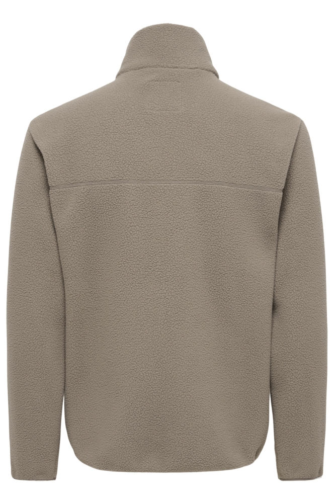 Only & Sons taupe heren jas | Achteraanzicht
