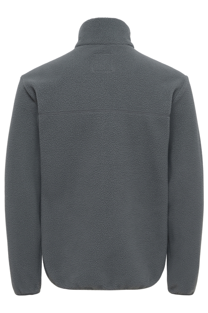 Only & Sons grijze heren jas | Achteraanzicht