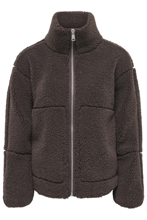 Only bruine dames jas | Vooraanzicht