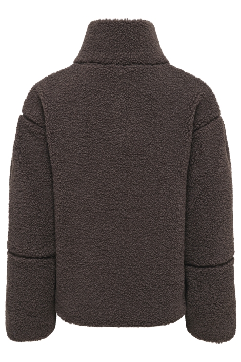 Only bruine dames jas | Achteraanzicht