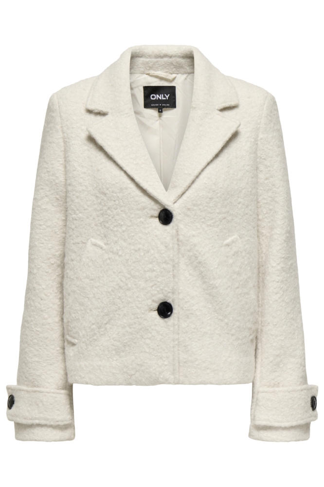 Only beige dames jas | Vooraanzicht