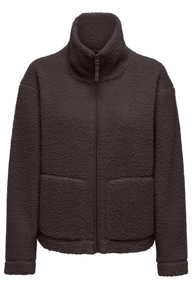 Only bruine dames vest | Vooraanzicht