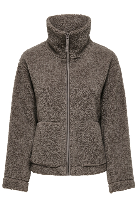 Only bruine dames vest | Vooraanzicht