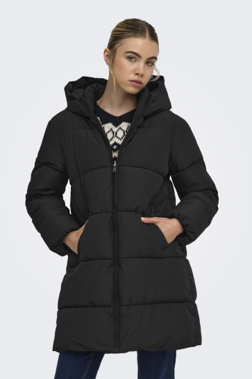 Only Jas ONLJUTA PUFFER COAT OTW NOOS 15381993 BLACK