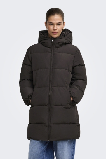 Only Jas ONLJUTA PUFFER COAT OTW NOOS 15381993 Chocolate Torte