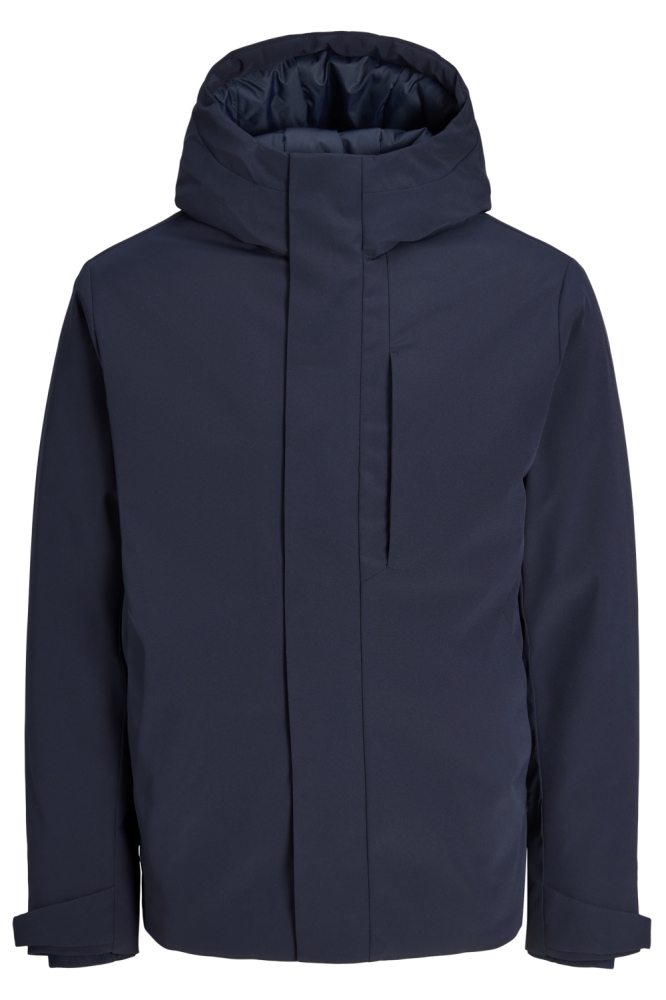 Jack & Jones blauwe heren jas | Vooraanzicht