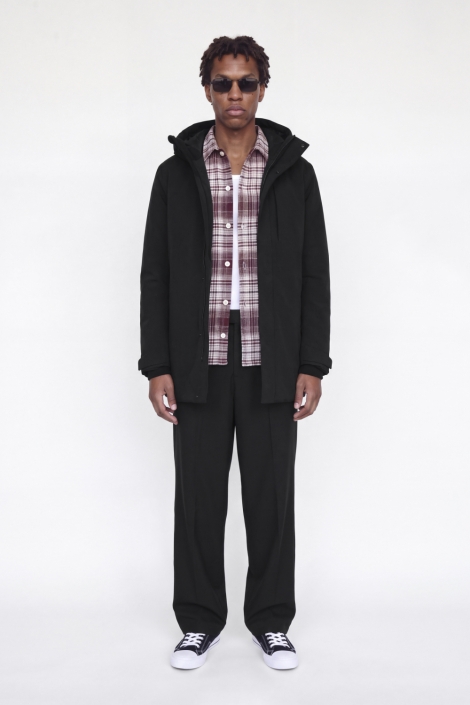 Jack & Jones zwarte heren jas | Model