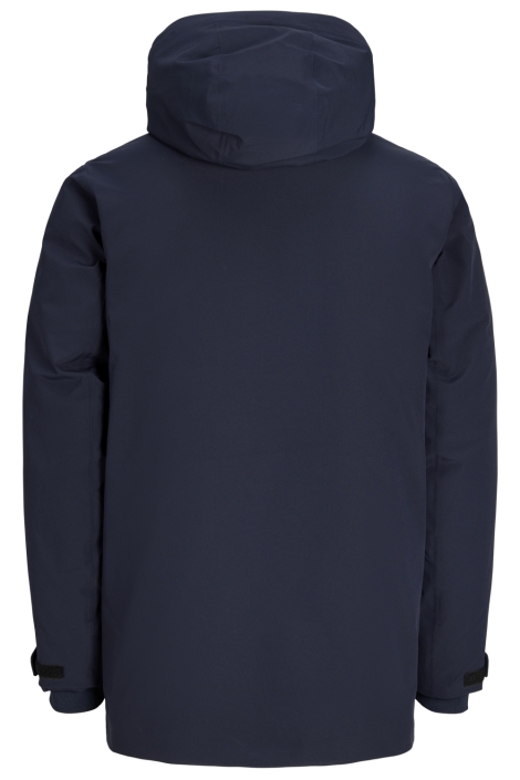 Jack & Jones blauwe heren jas | Achteraanzicht