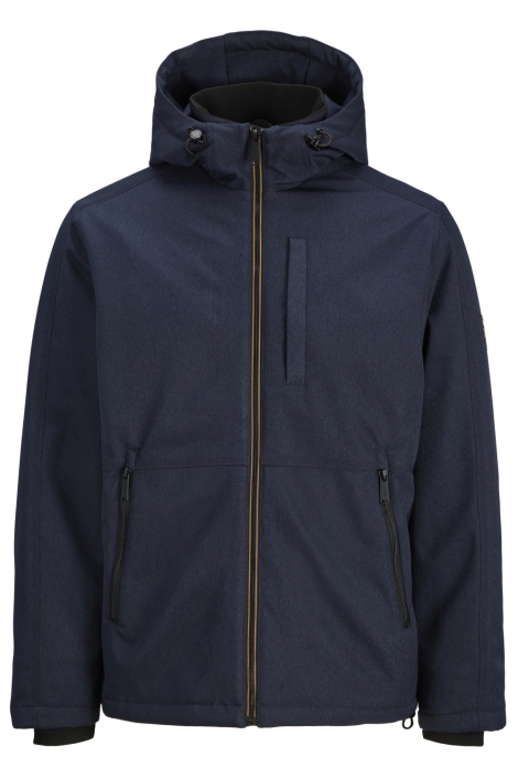 Jack & Jones blauwe heren jas | Vooraanzicht