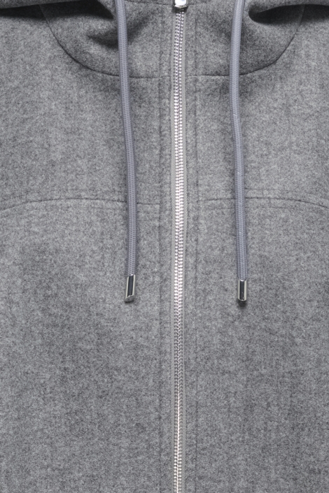Only grijze dames jas | Close up