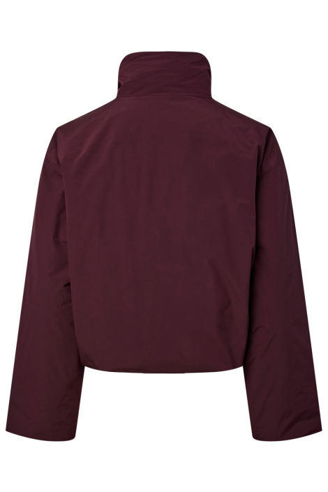 Pieces bordeaux dames jas | Achteraanzicht