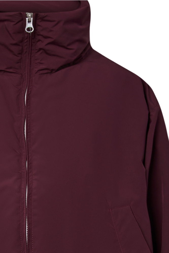 Pieces bordeaux dames jas | Close up