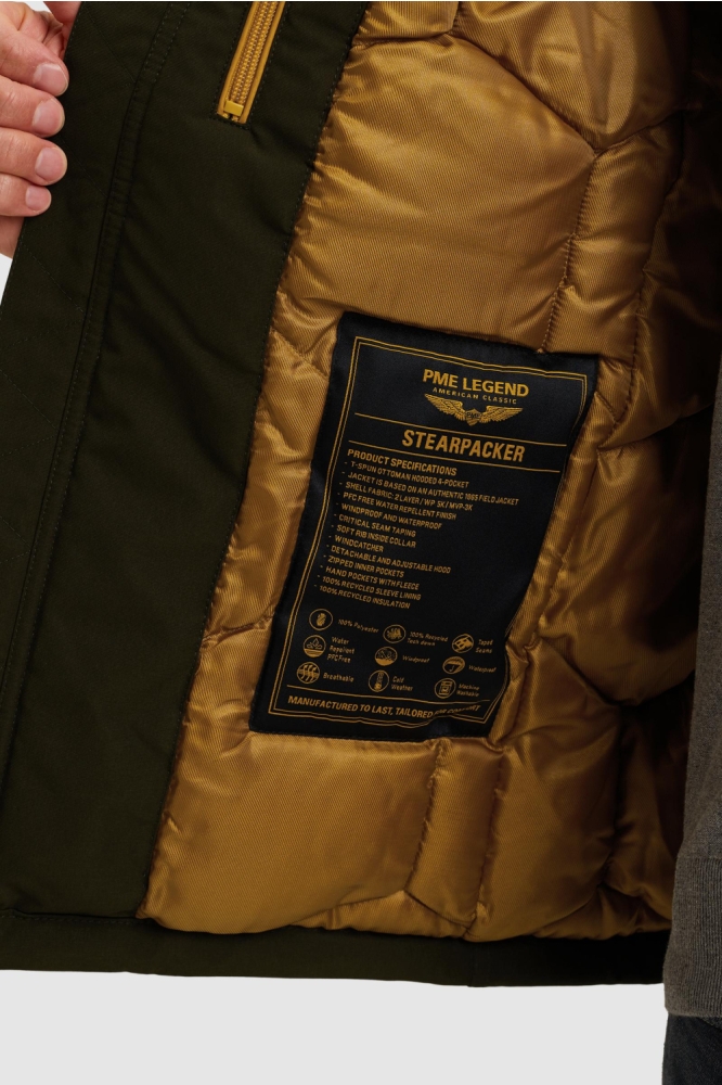 PME legend groene heren jas | Unique Selling Point