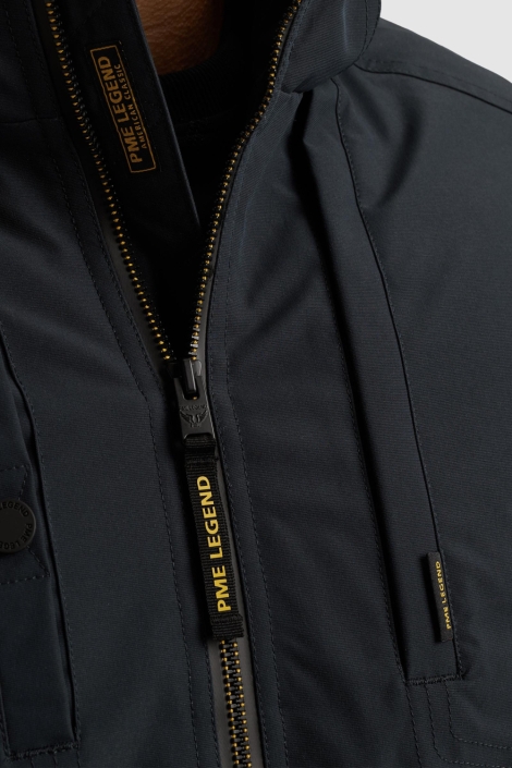PME legend blauwe heren jas | Close up