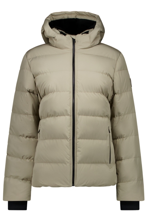 Cars taupe dames jas | Vooraanzicht