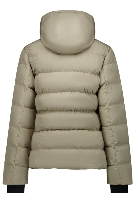 Cars taupe dames jas | Achteraanzicht