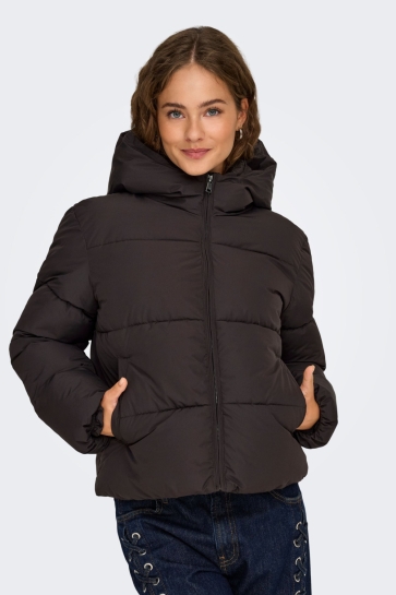 Only Jas ONLJUTA SHORT PUFFER OTW NOOS 15365799 Chocolate Torte