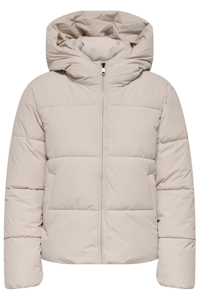 Only beige dames jas | Vooraanzicht