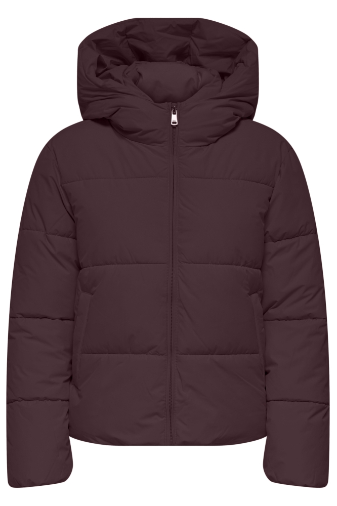 Only bordeaux dames jas | Vooraanzicht