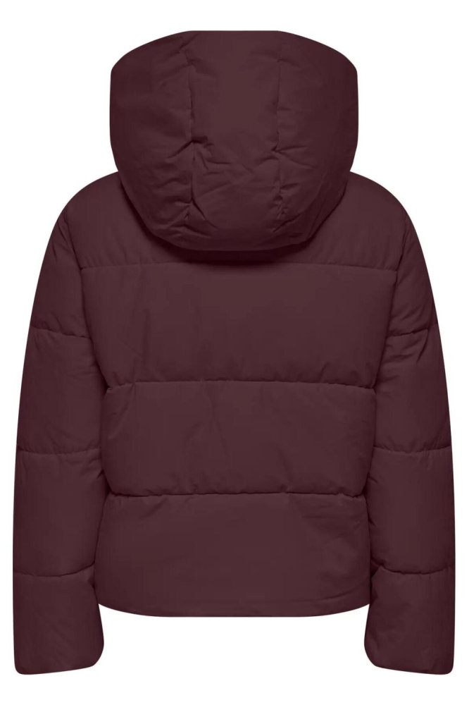 Only bordeaux dames jas | Achteraanzicht