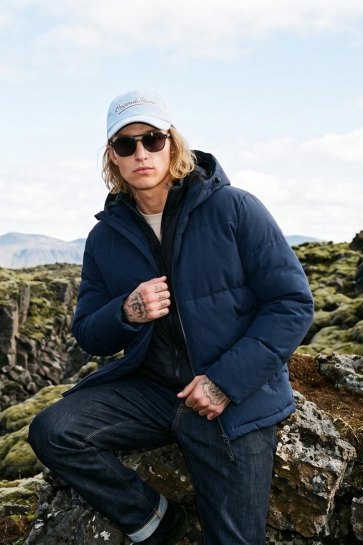 Jack & Jones Jas JJGALAXY PUFFER JACKET 12303930 Sky Captain