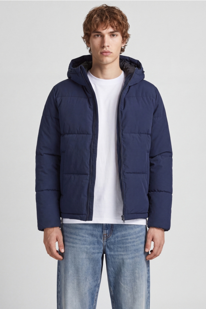 Jack & Jones blauwe heren jas | Model