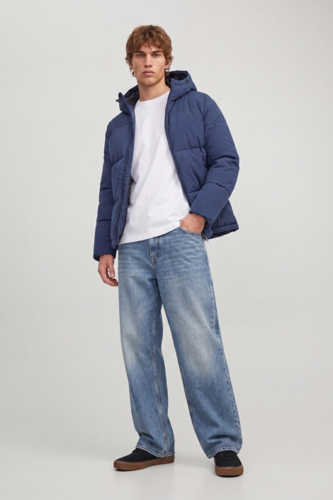 Jack & Jones blauwe heren jas | Model