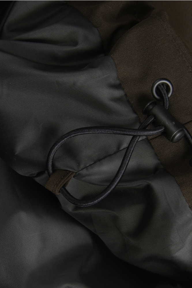 Jack & Jones bruine heren jas | Close up