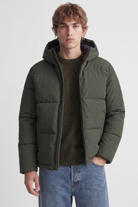 Jack & Jones groene heren jas | Model