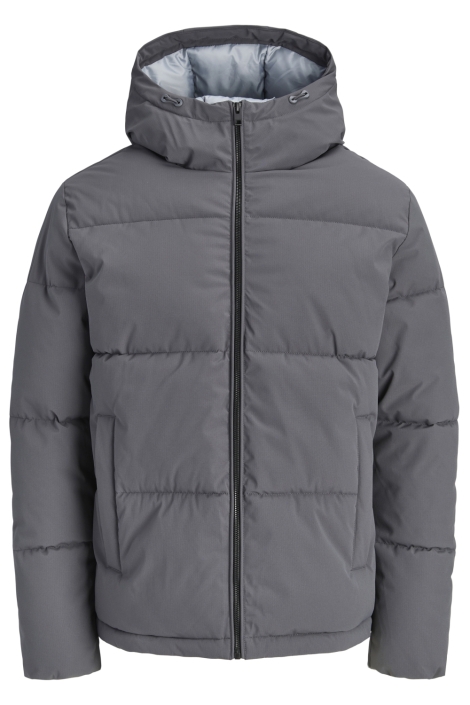 Jack & Jones grijze heren jas | Vooraanzicht
