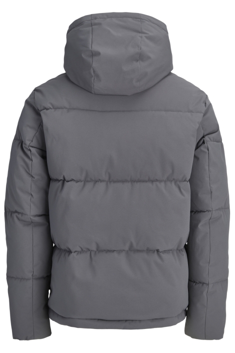 Jack & Jones grijze heren jas | Achteraanzicht