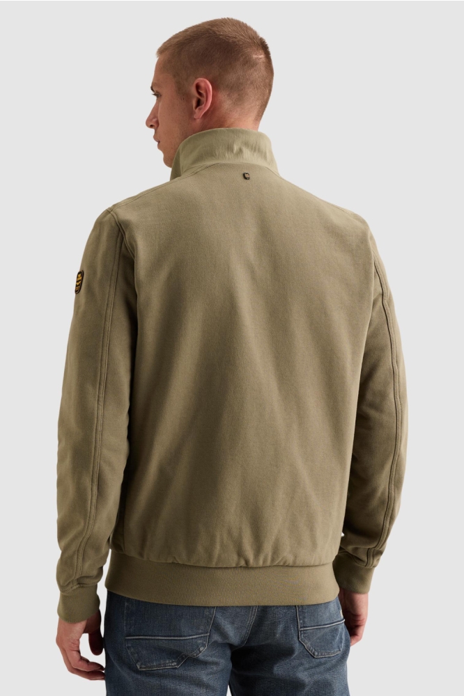 PME legend groene heren jas | Model achteraanzicht