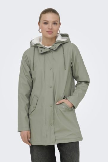 Only Jas ONLSALLY PADDED RAINCOAT OTW NOOS 15206116 Vetiver
