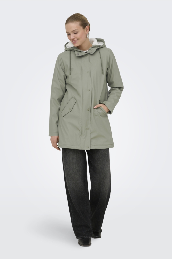 Only groene dames jas | Model