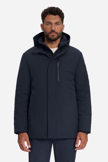 NO-EXCESS jacket hooded softshell Blauw
