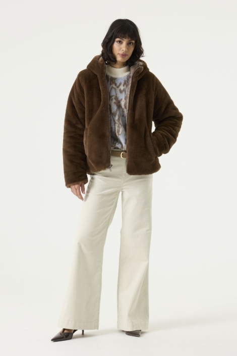 Garcia bruine dames jas | Model
