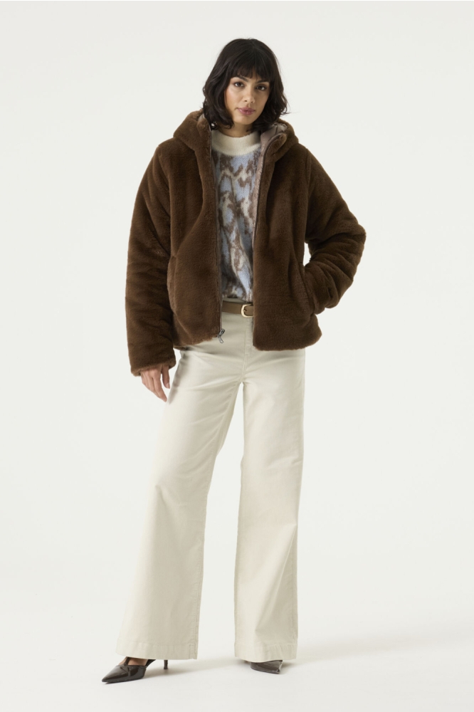 Garcia bruine dames jas | Model
