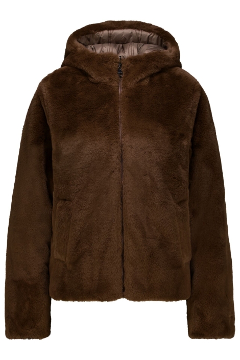Garcia bruine dames jas | Vooraanzicht