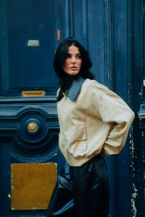 Refined Department beige dames jas | Sfeerbeeld, In situatie