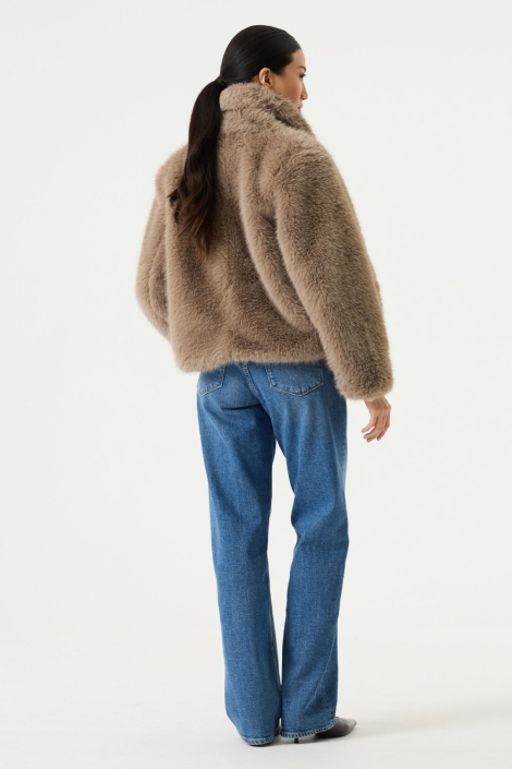 Garcia taupe dames jas | Model