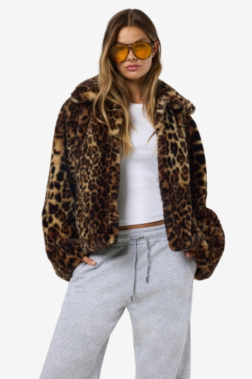 Noisy may Jas NMEVE LEO JACKET NOOS 27033519 Mocha Bisque/ Leo