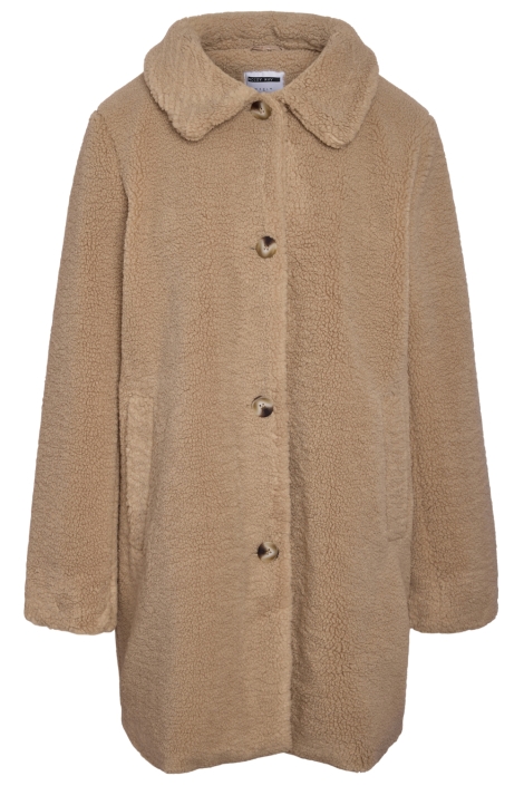 Noisy may beige dames jas | Vooraanzicht