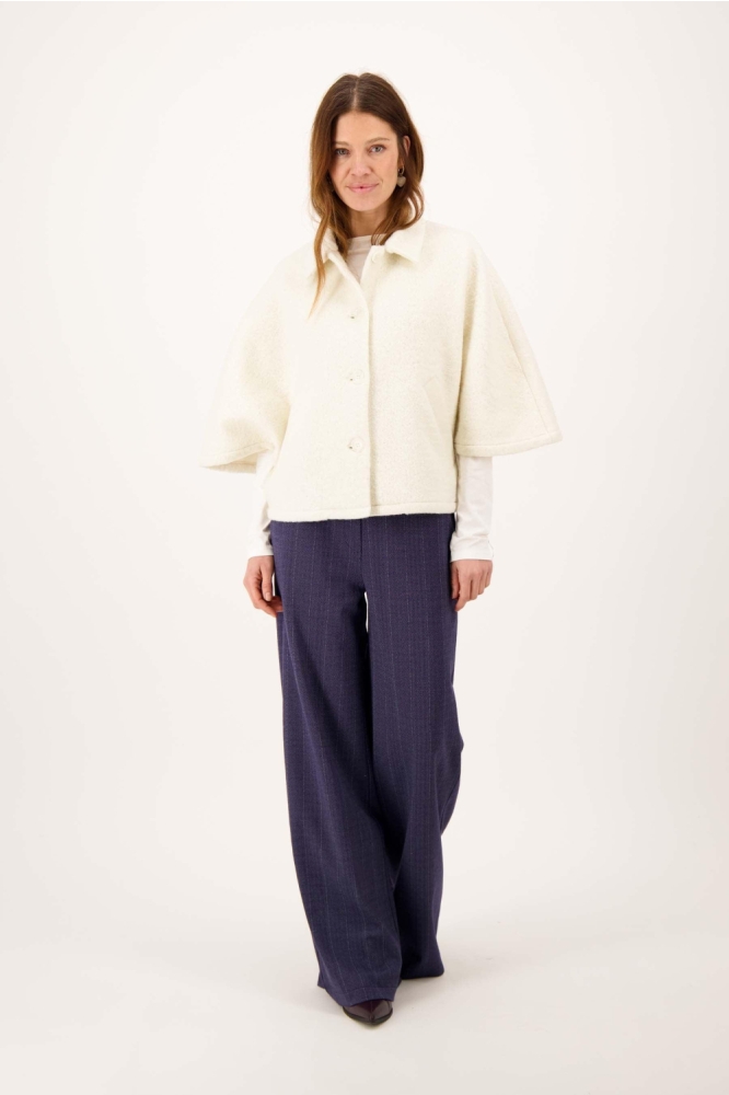 Zusss ecru dames jas | Model