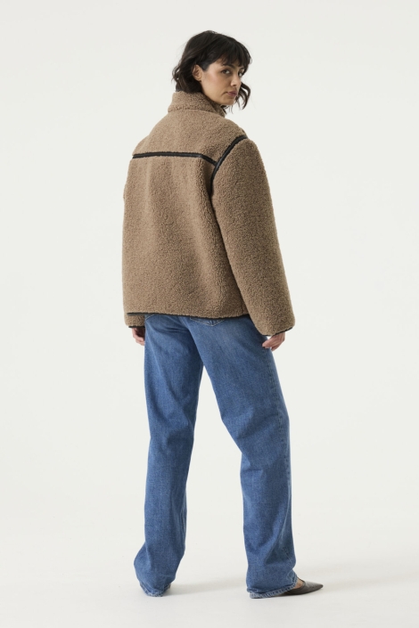 Garcia taupe dames jas | Model