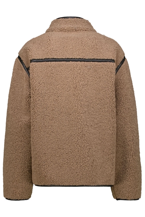 Garcia taupe dames jas | Achteraanzicht