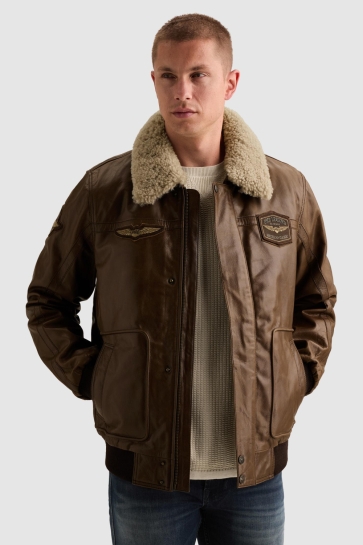 PME legend Leren jas HUDSON BOMBER JAS PLJ650700 771