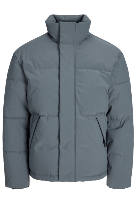 Jack & Jones grijze heren jas | Vooraanzicht